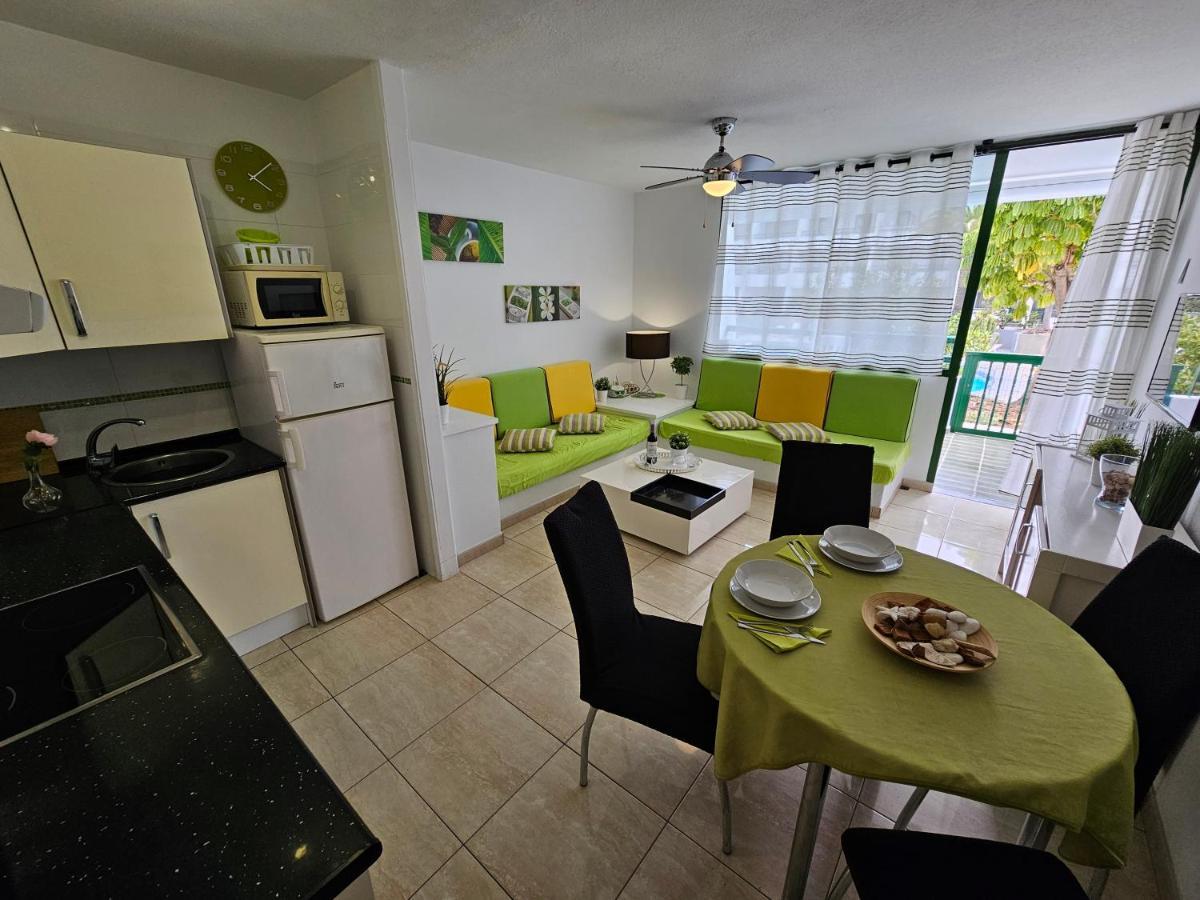 Casa Palmera 3 Only 150 Metres To The Beach, Heated Pool, Wifi, Sat-Tv, Balcony Arona  Exterior photo