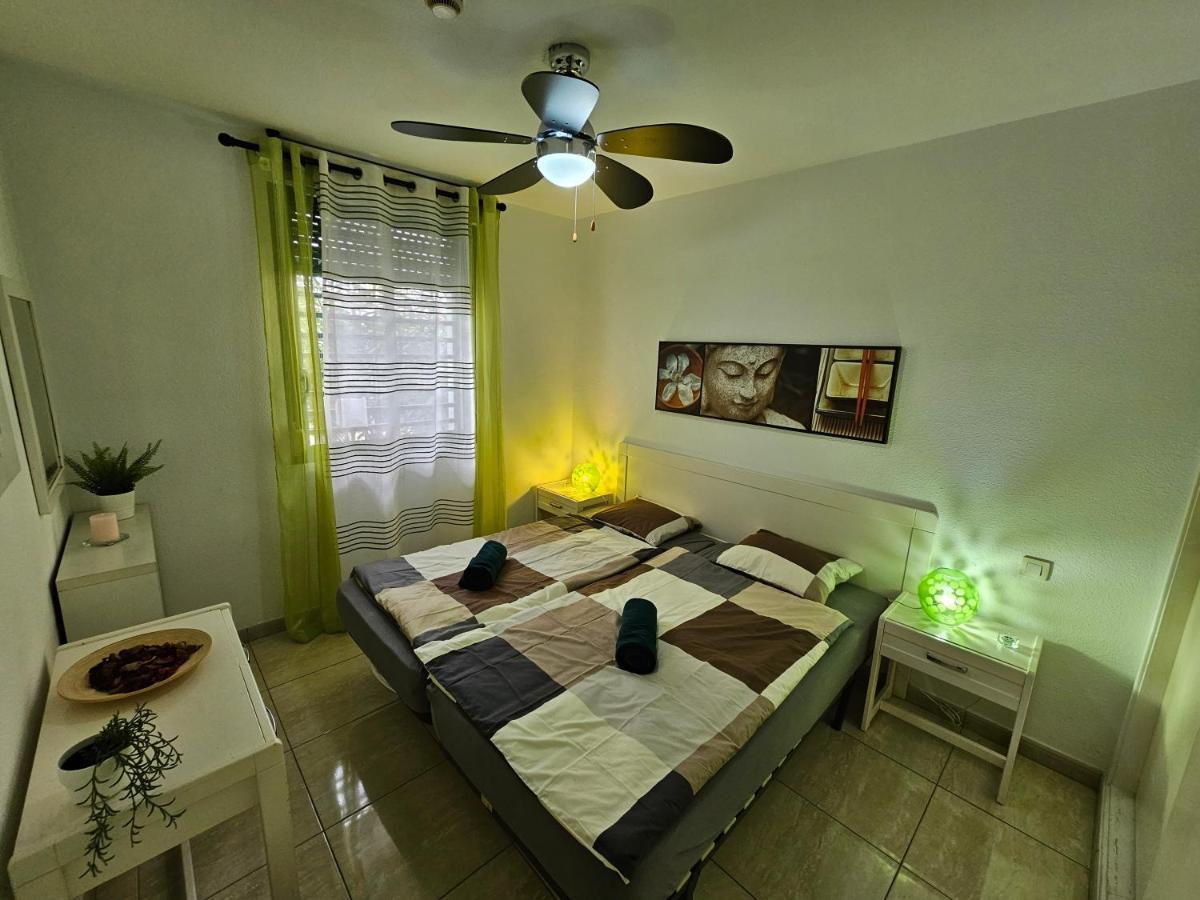 Casa Palmera 3 Only 150 Metres To The Beach, Heated Pool, Wifi, Sat-Tv, Balcony Arona  Exterior photo